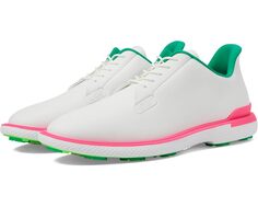 Кроссовки GFORE Gallivan2r Golf Shoes, цвет Snow/Knockout Pink