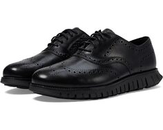 Оксфорды Cole Haan Zerogrand Remastered Wing Tip Oxford Unlined, черный