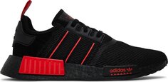 Кроссовки Adidas NMD_R1 Core Black Red, черный