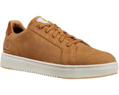 Кроссовки Carhartt Detroit Nano Toe Leather Sneaker, коричневый
