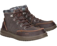 Ботинки Hey Dude Bradley Classic, коричневый