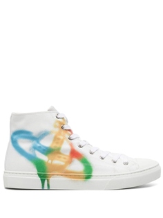 Высокие кеды Plimsoll Vivienne Westwood, белый
