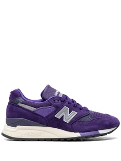 Кроссовки Made in USA 998 Purple New Balance, фиолетовый