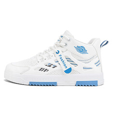 Кроссовки Slazenger Skateboarding Shoes Men High-top, белый/синий