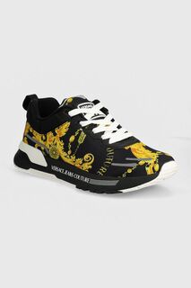 Динамические кроссовки Versace Jeans Couture, черный