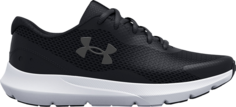 Кроссовки Under Armour Surge 3 GS Black White, черный