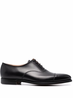 Дерби на шнуровке Crockett & Jones, черный