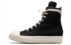 Мужские кеды с высоким верхом Rick Owens Drkshdw, черно-белый