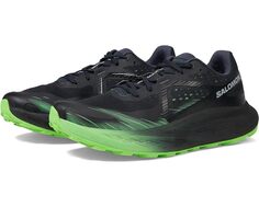Кроссовки Salomon Glide Max Tr, цвет India Ink/Black/Green Gecko