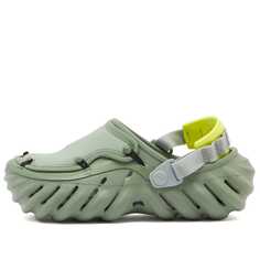 Туфли броги Crocs Echo Ripstop Clog, цвет Moss Multi