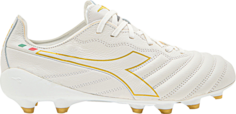 Бутсы Brasil Elite Tech LPX FG White Gold, белый Diadora