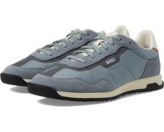 Кроссовки BOSS Zayn Low Profile Sneaker, цвет Slate Blue/Cream