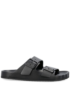 Сандалии Sunday с пряжками Balenciaga, черный