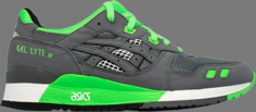 Кроссовки gel lyte 3 spearmint Asics, серый