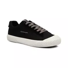 Спортивные кроссовки Vulc с добавлением кожи Calvin Klein, черный