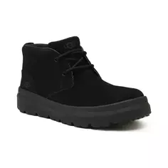 Кожаные высокие туфли m Burleigh Chukka Ugg, черный
