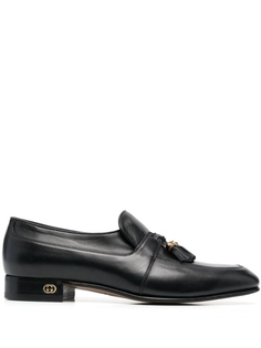 Лоферы с кисточками Gucci, черный