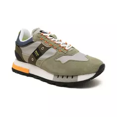 Кроссовки Heron с добавлением кожи Blauer, хаки