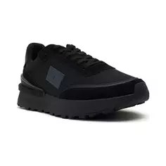 Кроссовки Tjm runner ess с добавлением кожи Tommy Hilfiger, черный