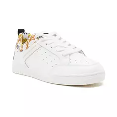 Кожаные кроссовки Versace, белый