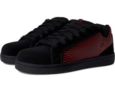 Кроссовки Volcom Stone Op Art EH Comp Toe, цвет Black/Dark Red