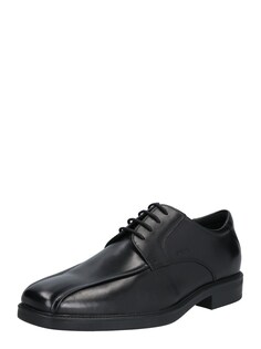 Туфли на шнуровке GEOX Lace-Up, черный