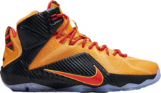 Кроссовки Nike LeBron 12 CLE, оранжевый