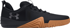 Кроссовки TriBase Reign 6 Black Circuit Teal Gum, черный Under Armour