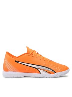 Футбольные бутсы Puma, оранжевый