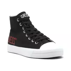 Спортивная обувь Ederle hi ii с добавлением кожи Guess, черный