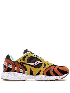 Кроссовки Grid Azura 2000 со вставками Saucony, коричневый