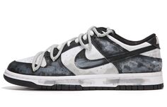 Кроссовки Nike Dunk Skateboarding Shoes Men Low-top Black, черный