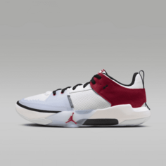 Кроссовки Jordan One Take 5 Basketball Shoes, цвет White/Sail/Black/Gym Red