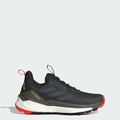 Низкие походные туфли Terrex Free Hiker 2.0 Adidas, цвет Carbon/Grey Six/Core Black