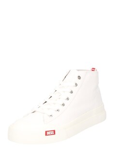 Кроссовки DIESEL High-Top Sneakers S-ATHOS, белый