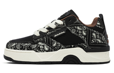 Кроссовки Dickies Skateboarding Shoes Men Low-top Black/White, черный/белый