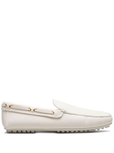 Car Shoe кожаные мокасины, белый