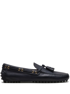 Car Shoe мокасины с кисточками, синий