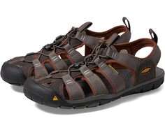 Сандалии KEEN Clearwater CNX, цвет Raven/Tortoise Shell