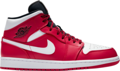 Кроссовки Air Jordan 1 Mid Gym Red, красный