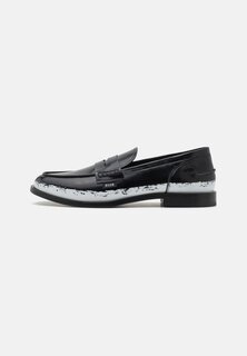 Слипоны Loafer MSGM, цвет white/black