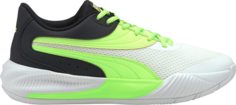 Кроссовки Puma Triple Basketball White Green Glare, белый