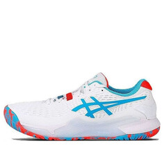 Кроссовки гель разрешение 9 спортивная обувь Asics, белый