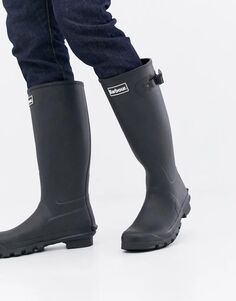 Черные резиновые сапоги Barbour Bede