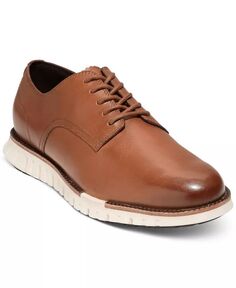 Мужские модельные оксфорды на шнуровке ZERØGRAND Remastered Cole Haan, коричневый