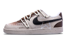 Кроссовки Nike Court Vision 1 Skateboarding Shoes Men Low-top White, коричневый