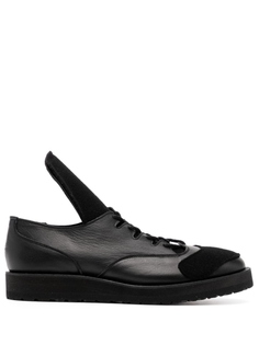 Yohji Yamamoto дерби на шнуровке, черный