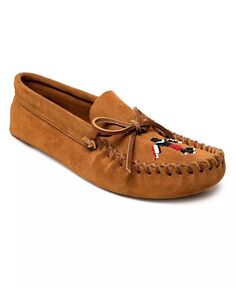 Мужские мокасины Thunderbird "Animikii" на мягкой подошве Minnetonka, коричневый