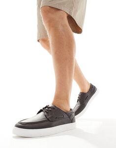 ASOS DESIGN – коричневые лоферы из искусственной кожи