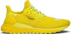 Кроссовки Adidas Pharrell x Solar Hu Glide Bright Yellow, желтый